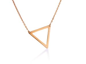 The Way necklace, Triangle - medium