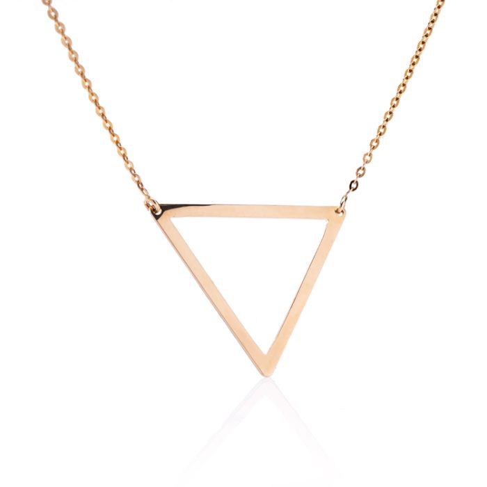 The Way necklace, Triangle - large