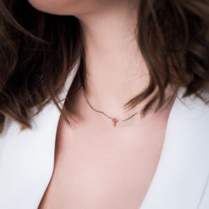 The Way ogrlica sa diskretnim krstićem - Slika 3