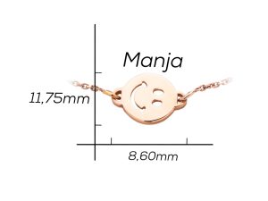 The Way zlatna narukvica, Smile - Slika 2