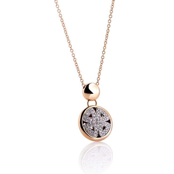 GIOIELLIAMO - 0,22CT DIJAMANTSKA OGRLICA,18K