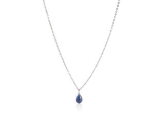 Ogrlica sa plavim safirom, birthstone za septembar - Slika 2