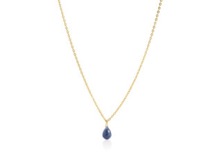 Ogrlica sa plavim safirom, birthstone za septembar - Slika 3