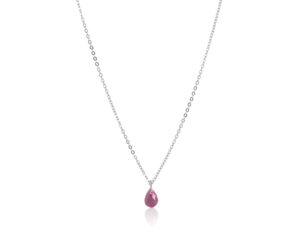 Ogrlica sa rubinom, birthstone za jul - Slika 3