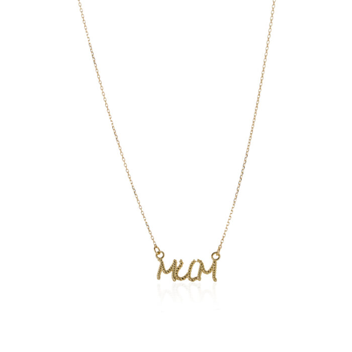Zlatna 9am ogrlica - Mum