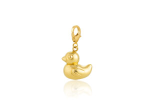 Aqua Charms – Zlatni privezak "Patkica" - Slika 2
