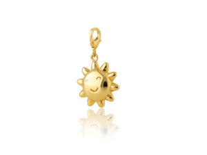 Aqua Charms – Zlatni privezak "Sunce" - Slika 3