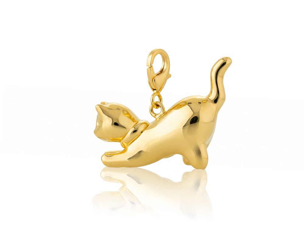 Aqua Charms – Zlatni privezak "Maca" - Slika 2