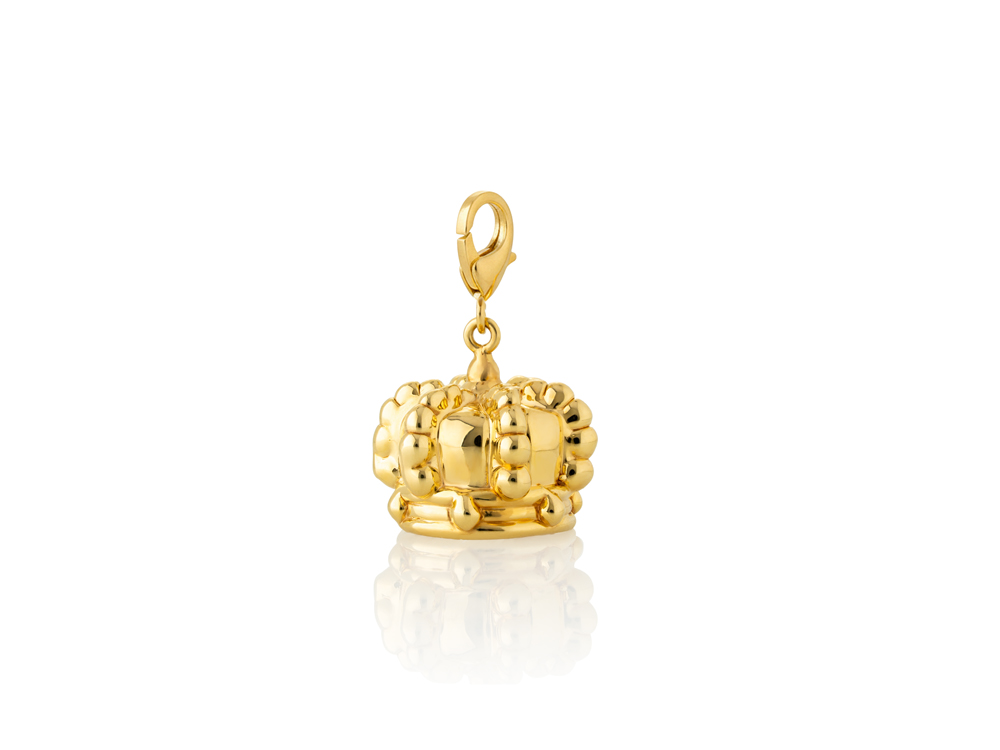 Aqua Charms – Zlatni privezak "Kruna"