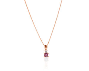 Ruby Drop dijamantska ogrlica - Slika 3