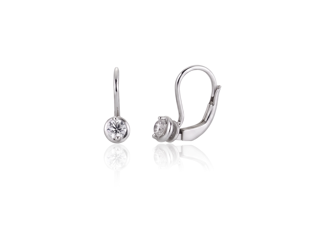 Desirè Bezel Drop dijamantske minđuše 0,30 ct